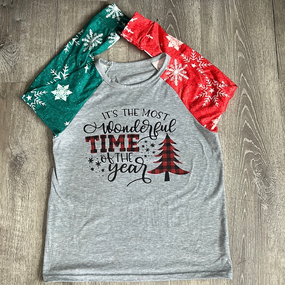 Christmas pj top